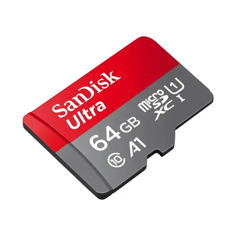 Карта пам’яті SanDisk Ultra 64GB microSDXC UHS-I Class 10 + SD адаптер (SDSQUAB-064G-GN6MA) — фото 5