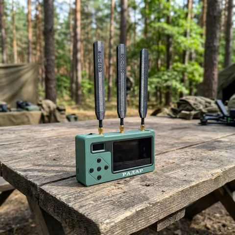 FPV РАДАР — детектор радіосигналів дронів в захищеному корпус