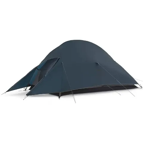 Одномісний намет з футпринтом Naturehike Cloud Up 1 Updated NH18T010-T 20D — Темно синій — фото 3