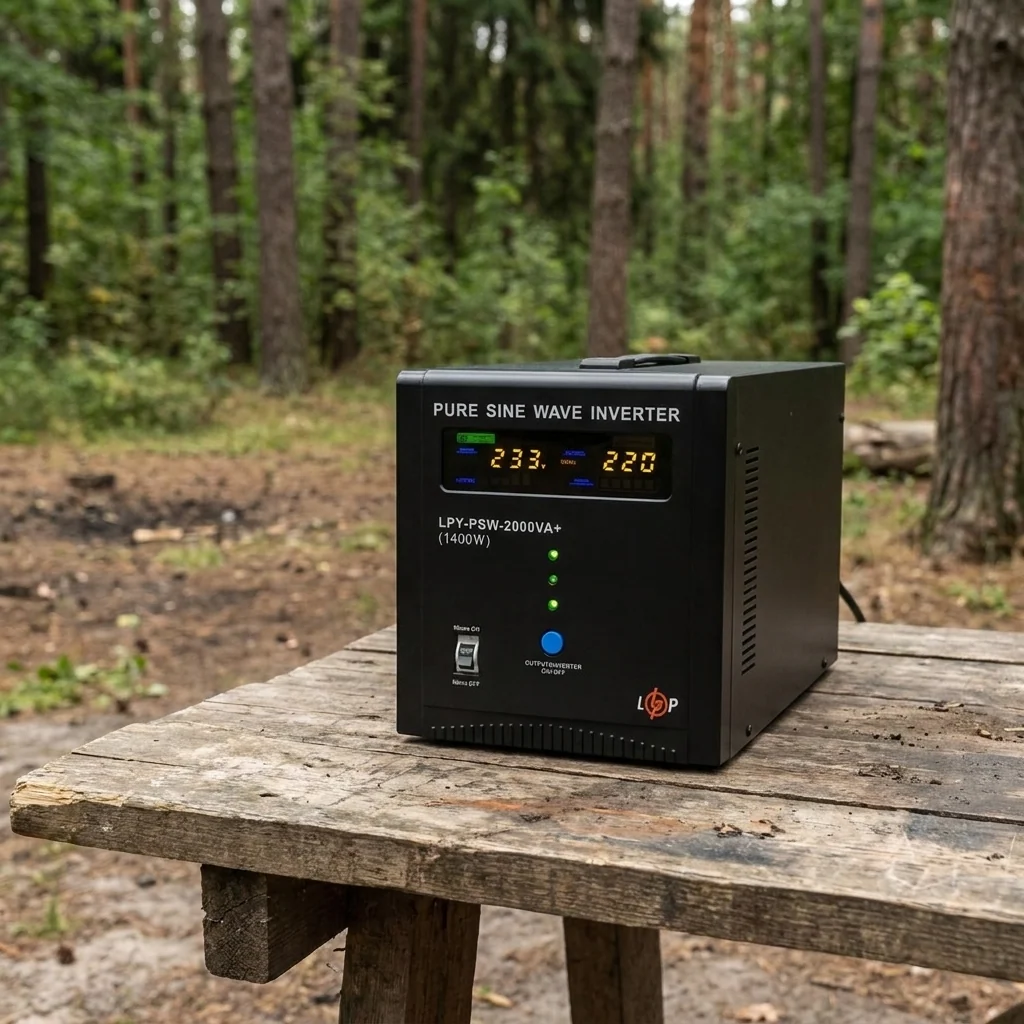 ДБЖ LogicPower LPY-PSW-2000VA+ (1400Вт) 10A/20A з правильною синусоїдою 24V