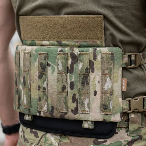 Захист попереку Gen.2 з балістичним захистом 2 класу Militex Cordura original USA Мультикам — фото 3