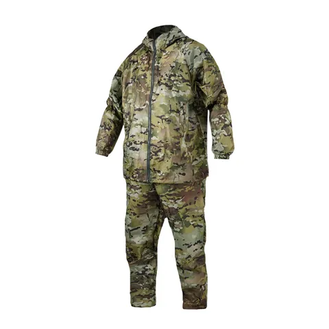 Тактичний маскхалат Multicam Oxford Вологозахисний костюм (куртка + штани) для польових умов — фото 2