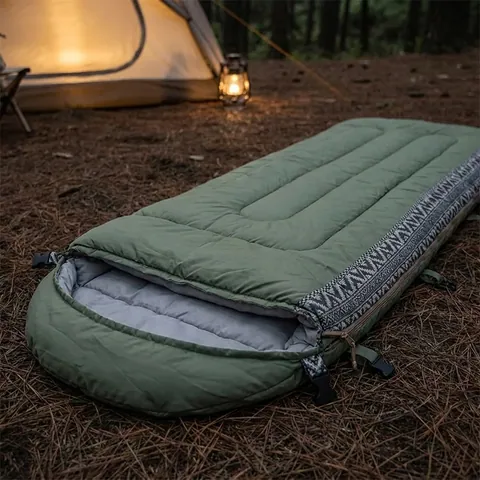 Спальний мішок Naturehike L150 NH20MSD05, (13°C) правий, темно-зелений