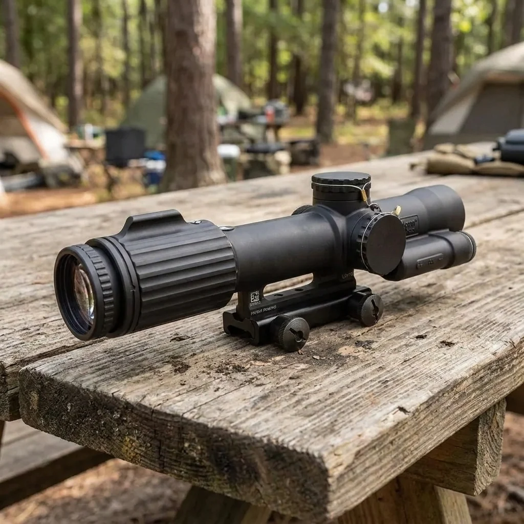 Приціл оптичний Trijicon VCOG 1-8x28; Red MRAD Crosshair