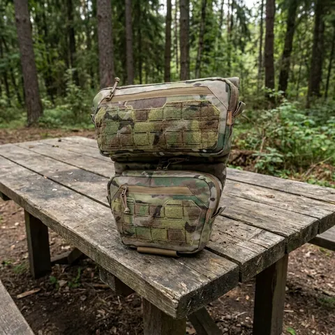 Комплект (захист живота + сумка) Militex Cordura original USA Мультикам розмір