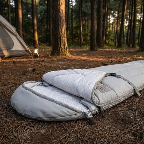 Спальник з капюшоном Naturehike L250 NH21MSD07, (9°C), правий, сірий
