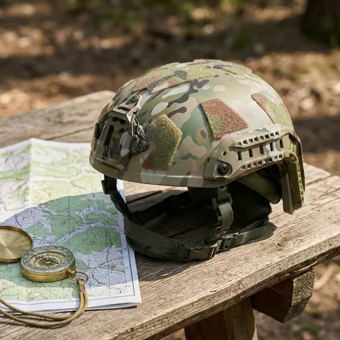 Кевларовий шолом FAST Kevlar GEN III AGGRESSIVE Multicam — фото 3