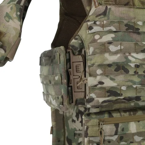 Бронежилет Militex Modular X-1 з балістичним пакетом (2 клас) | Multicam | Cordura USA | Розмір — фото 6