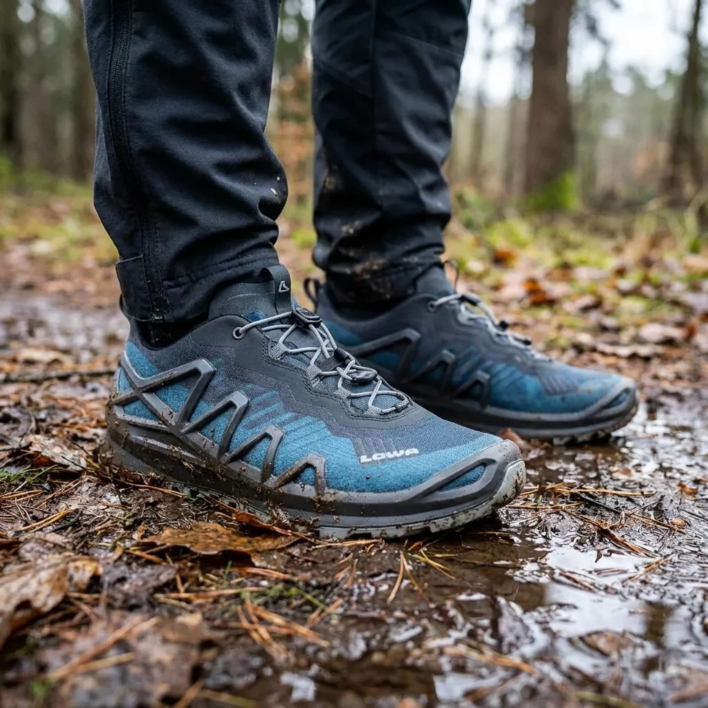 Кросівки Lowa Merger GTX LO 41,5 steel blue-anthracite
