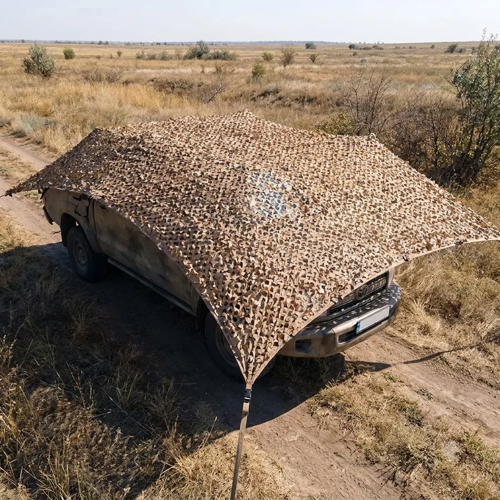 Маскувальна сітка Militex для авто Дубове листя індивідуального розміру (50 грн за 1 кв.м.)