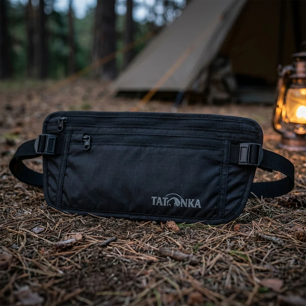 Гаманець натільний Tatonka Skin Moneybelt Int. RFID B Чорний