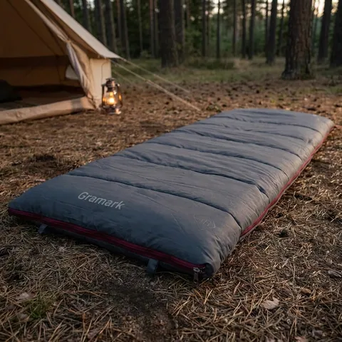 Спальний мішок Bo-Camp Gramark Cool/Warm Gold -8° Red/Grey (3605890)