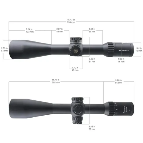 Приціл оптичний Vector Optics Continental 5-30x56 (34mm) illum. FFP Ranging — фото 11