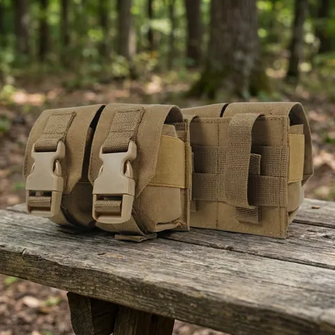 Підсумок під 2 гранати Kiborg GU Double Mag Pouch (Койот)