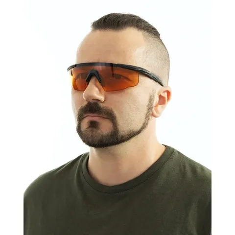 Окуляри балістичні Wiley X Saber Advanced. 2 лінзи (Grey/Rust) оправа Black — фото 8