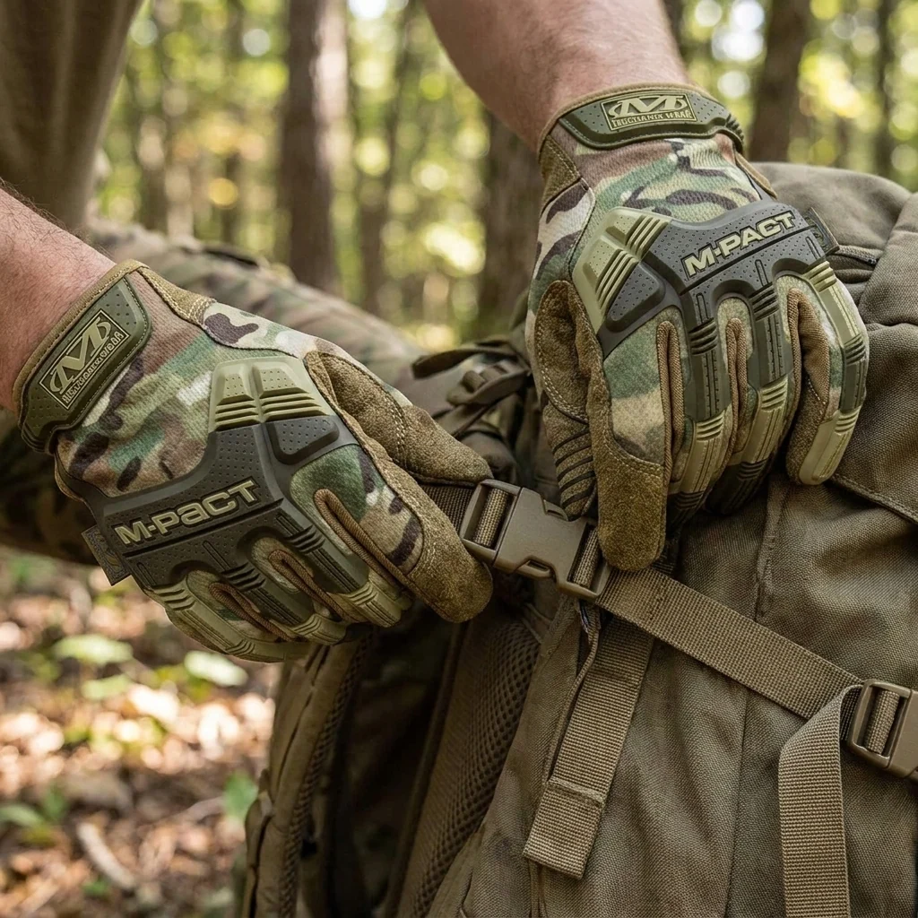 Рукавиці мультикам Mechanix M-Pact